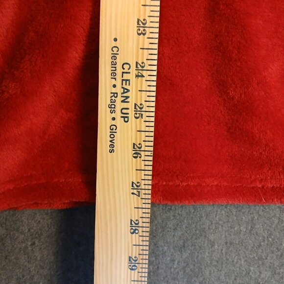 Soft and Cozy Company PJ top- Size 3XL Warm and Comfy-Red - Picture 4 of 8